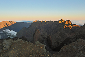 Vu depuis le sommet du Piton des Neiges
